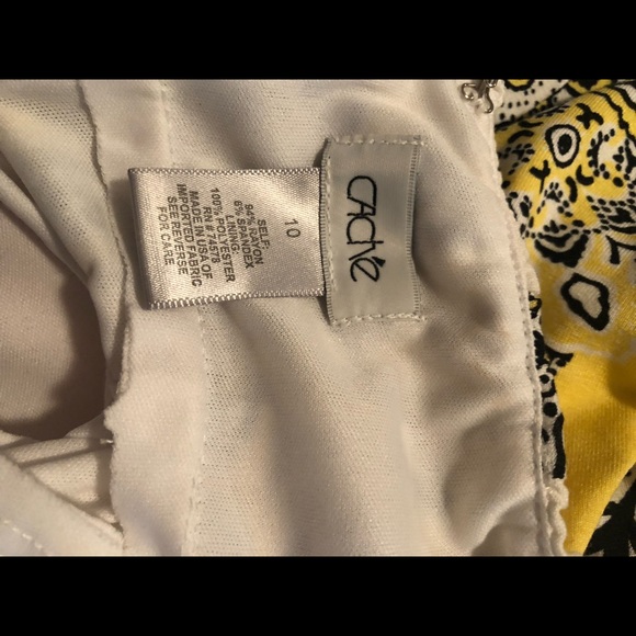 Cache form fitting halter dress. - Picture 3 of 5